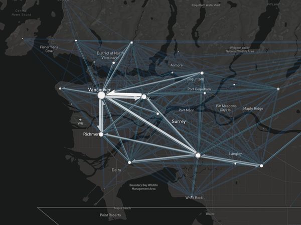 Commuters in Metro Vancouver 2016