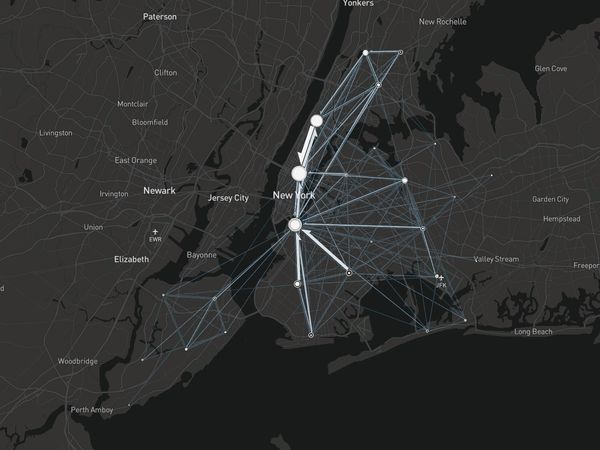 Commuters in New York 2015