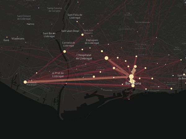 Foursquare check-ins in Barcelona
